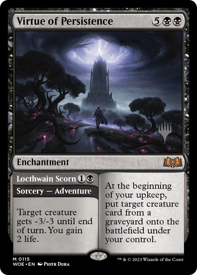 Virtue of Persistence (Promo Pack) [Wilds of Eldraine Promos] | Local Legends