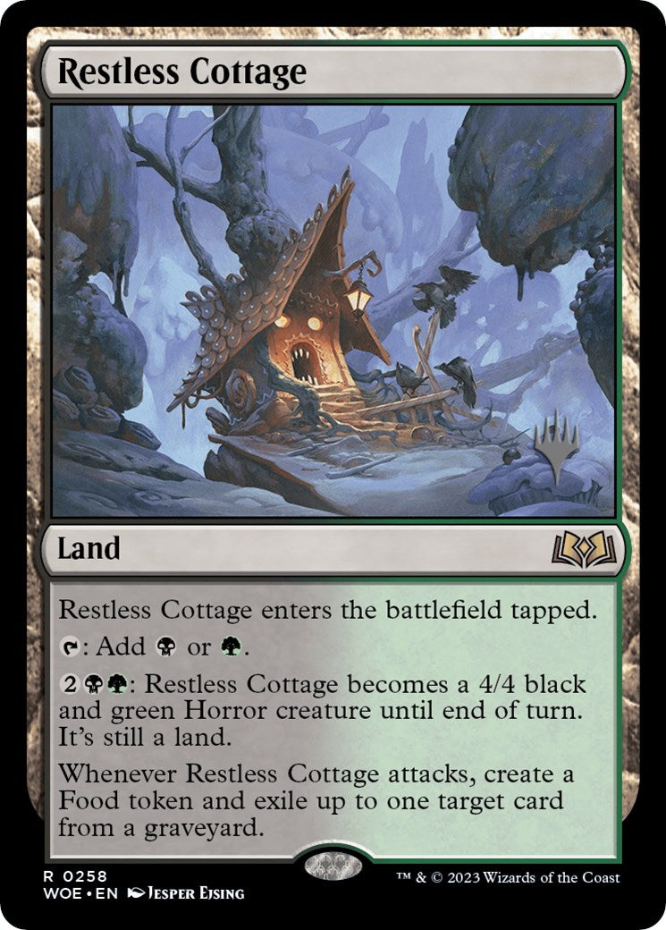Restless Cottage (Promo Pack) [Wilds of Eldraine Promos] | Local Legends