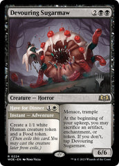 Devouring Sugarmaw // Have for Dinner(Promo Pack) [Wilds of Eldraine Promos] | Local Legends