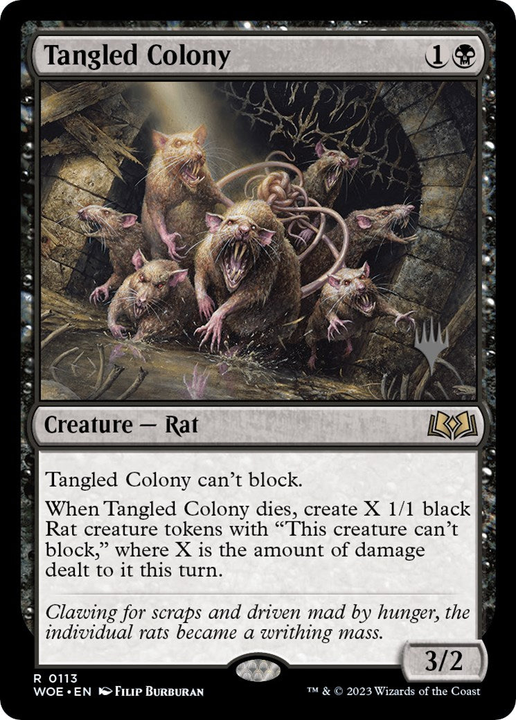 Tangled Colony (Promo Pack) [Wilds of Eldraine Promos] | Local Legends