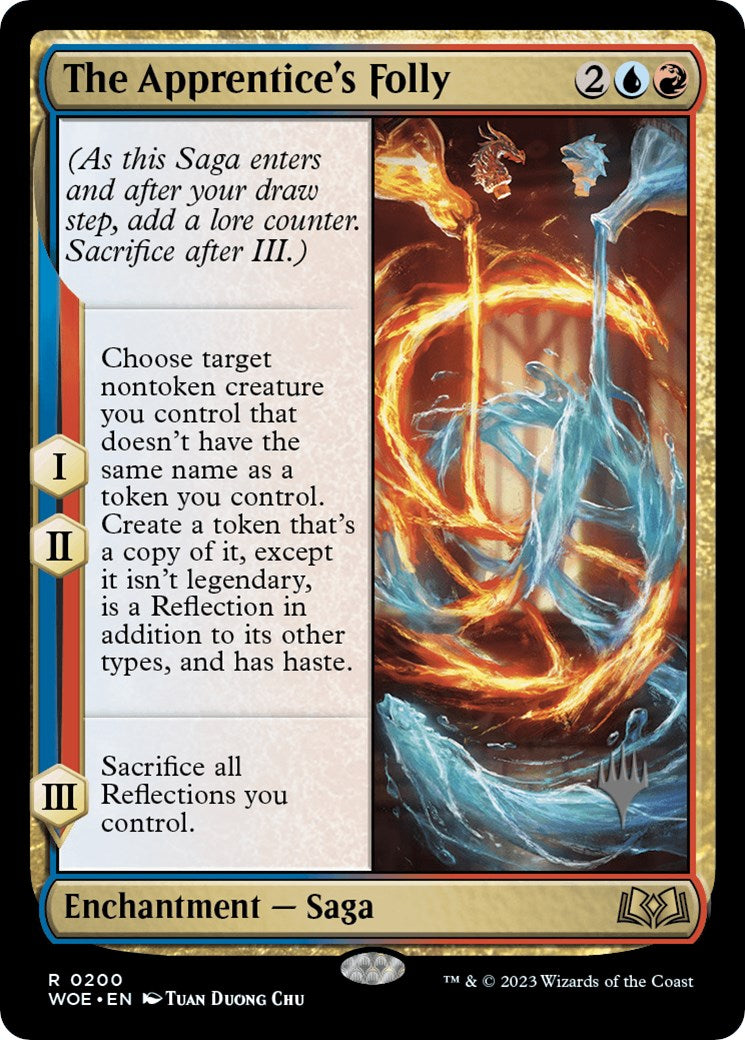 The Apprentice's Folly (Promo Pack) [Wilds of Eldraine Promos] | Local Legends