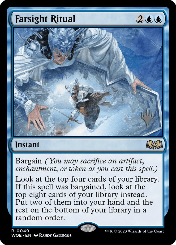 Farsight Ritual (Promo Pack) [Wilds of Eldraine Promos] | Local Legends