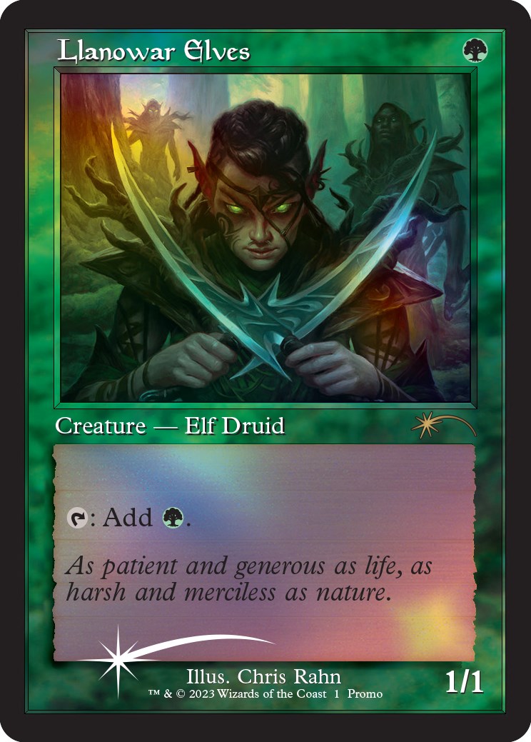 Llanowar Elves (Retro) [Media Promos] | Local Legends