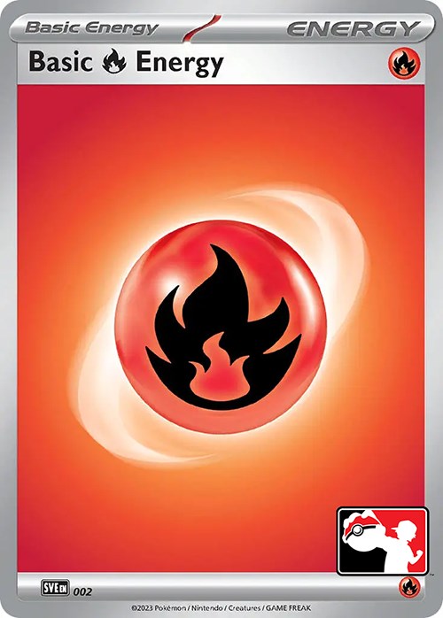 Basic Fire Energy (002) [Prize Pack Series Three] | Golgari Games