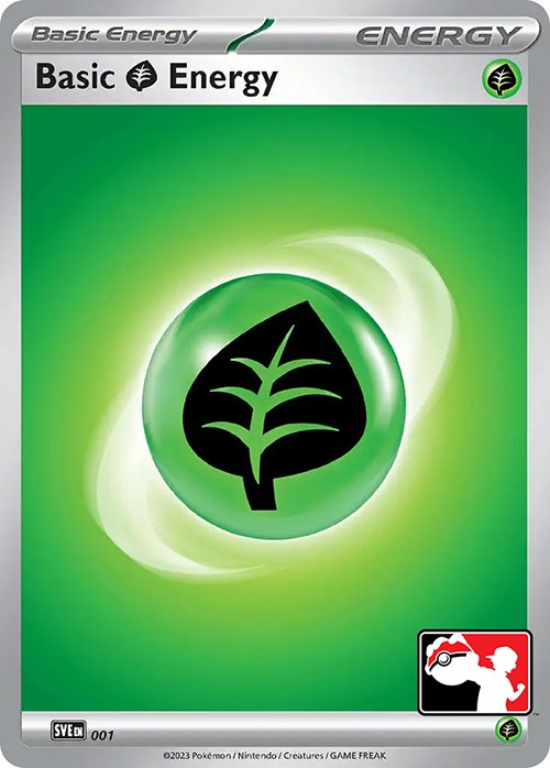 Basic Grass Energy (001) [Prize Pack Series Three] | Local Legends