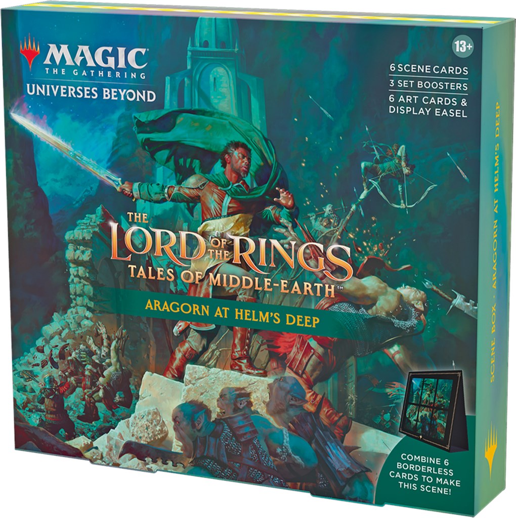 The Lord of the Rings: Tales of Middle-earth - Scene Box (Aragorn at Helm's Deep) | Local Legends