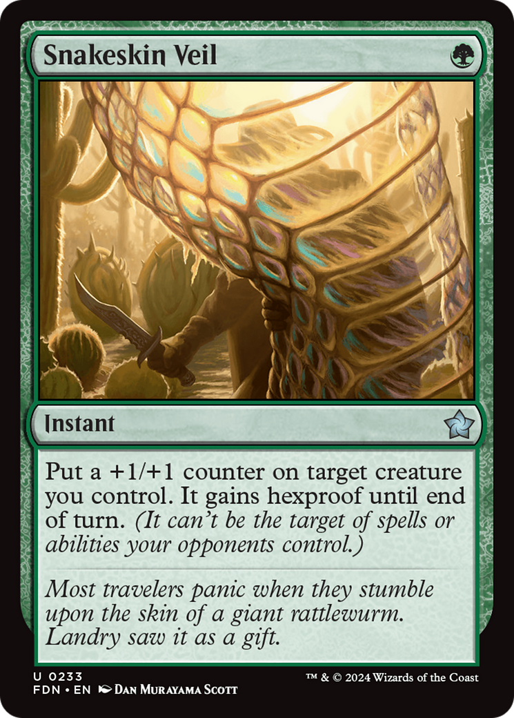 Snakeskin Veil [Foundations] | Local Legends