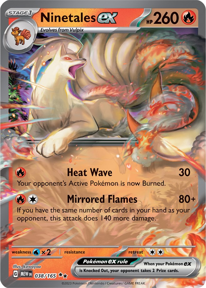 Ninetales ex (038/165) [Scarlet & Violet: 151] | Golgari Games