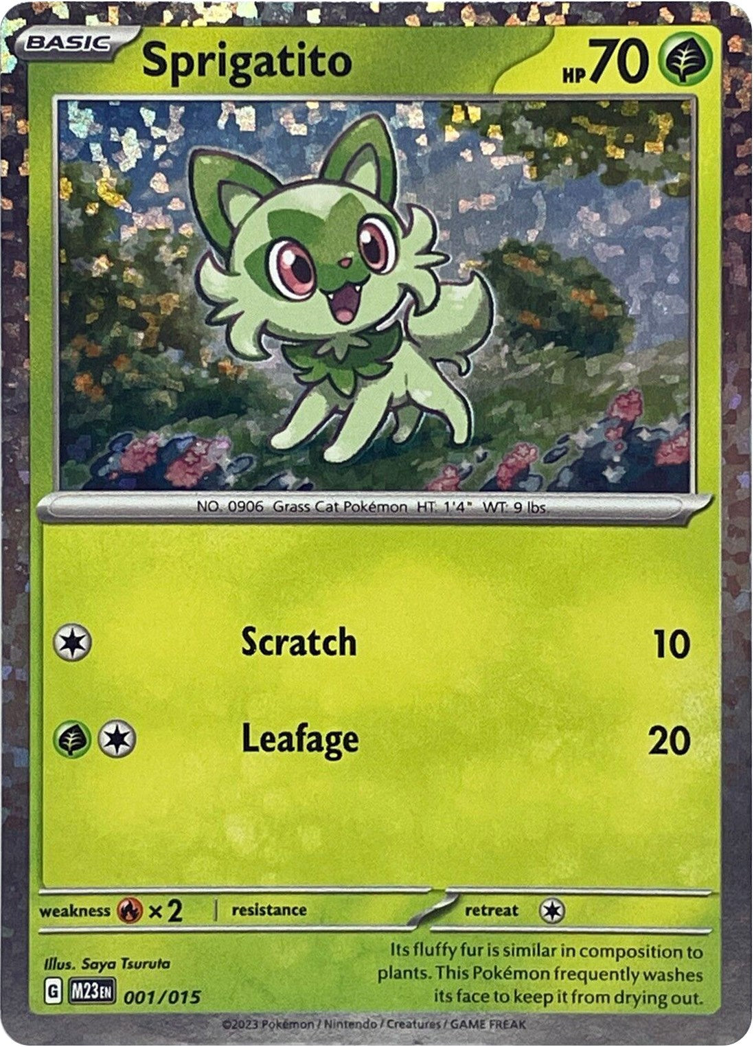 Sprigatito (001/015) [McDonald's Promos: 2023 Collection] | Golgari Games