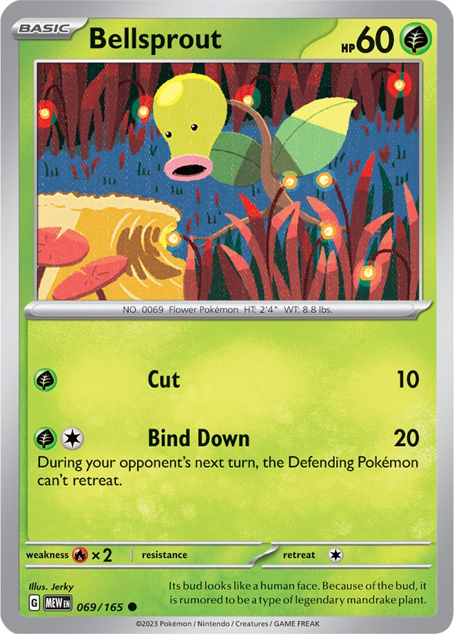 Bellsprout (069/165) [Scarlet & Violet: 151] | Golgari Games