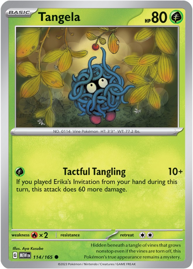 Tangela (114/165) [Scarlet & Violet: 151] | Golgari Games