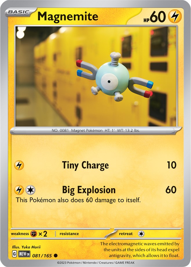 Magnemite (081/165) [Scarlet & Violet 151] | Local Legends