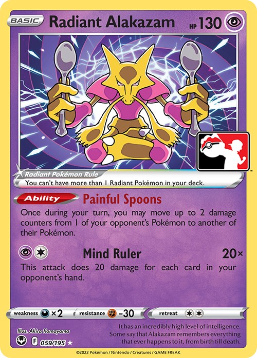 Radiant Alakazam - 059/195 | Local Legends