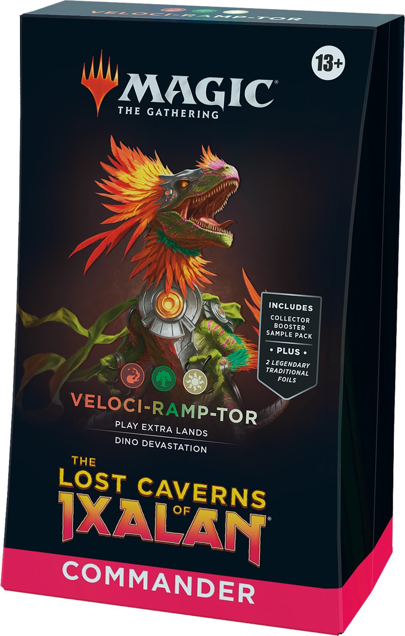 The Lost Caverns of Ixalan - Commander Deck (Veloci-Ramp-Tor) | Local Legends