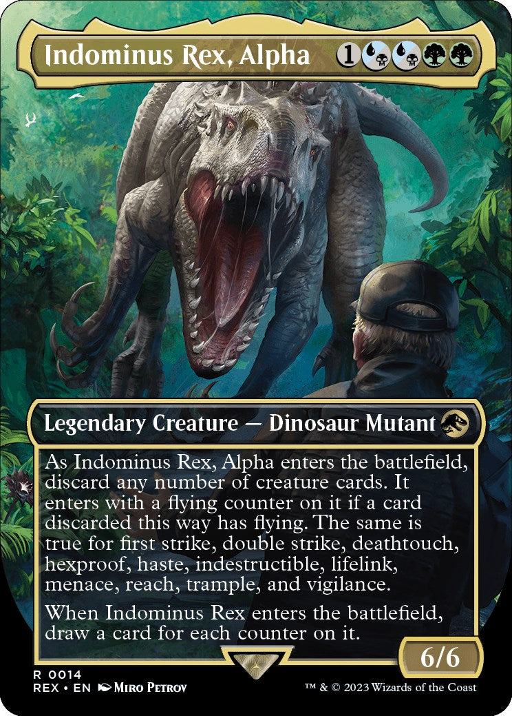 Indominus Rex, Alpha (Borderless) | Local Legends