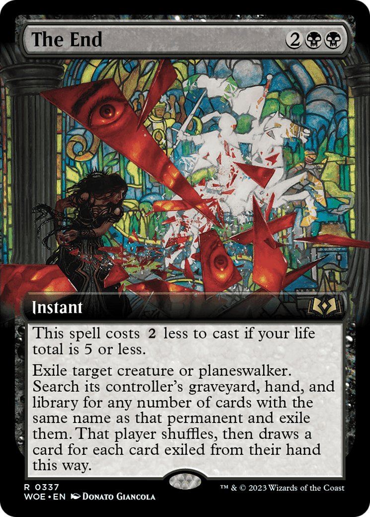 The End (Extended Art) [Wilds of Eldraine] | Local Legends