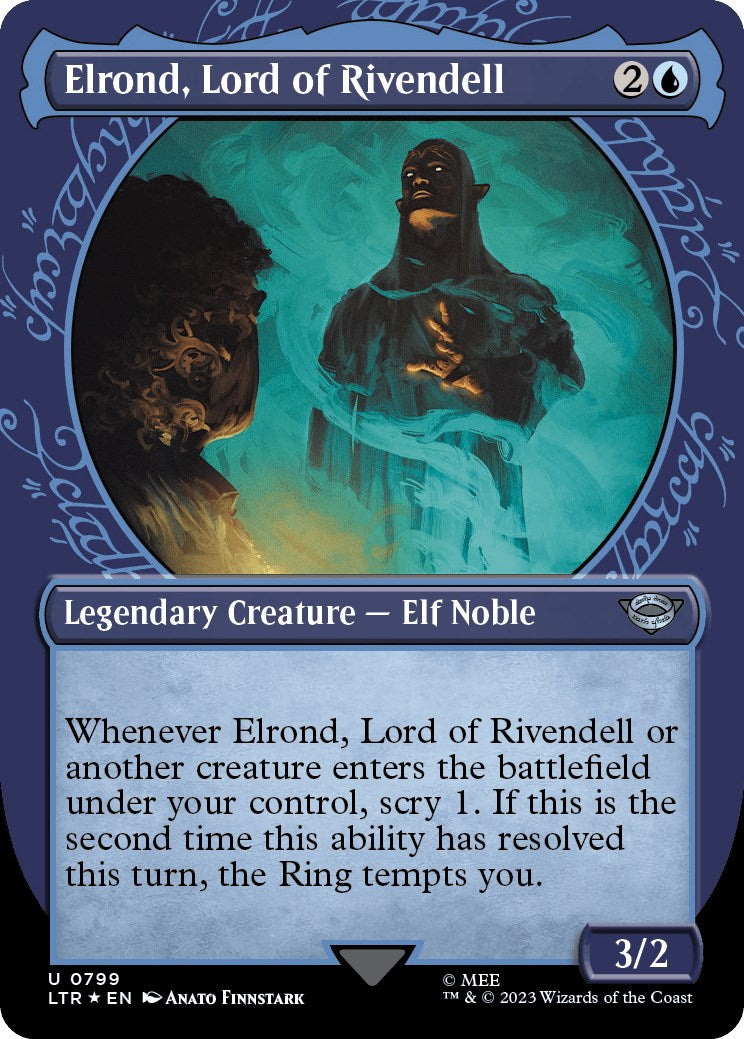 Elrond, Lord of Rivendell (Showcase) (Surge Foil) | Local Legends
