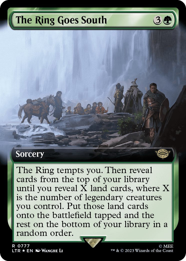 The Ring Goes South (Extended Art) (Surge Foil) | Local Legends