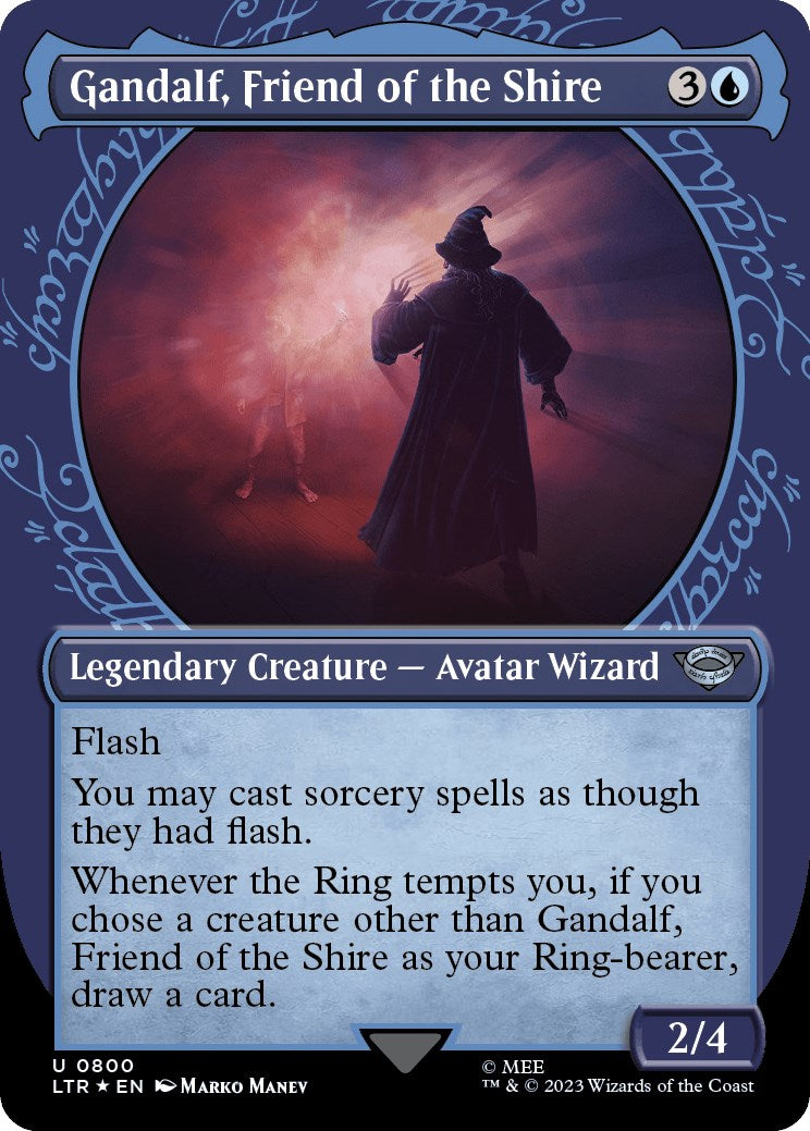 Gandalf, Friend of the Shire (Showcase) (Surge Foil) | Local Legends