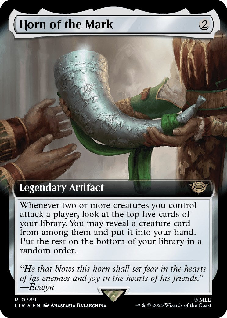 Horn of the Mark (Extended Art) (Surge Foil) | Local Legends