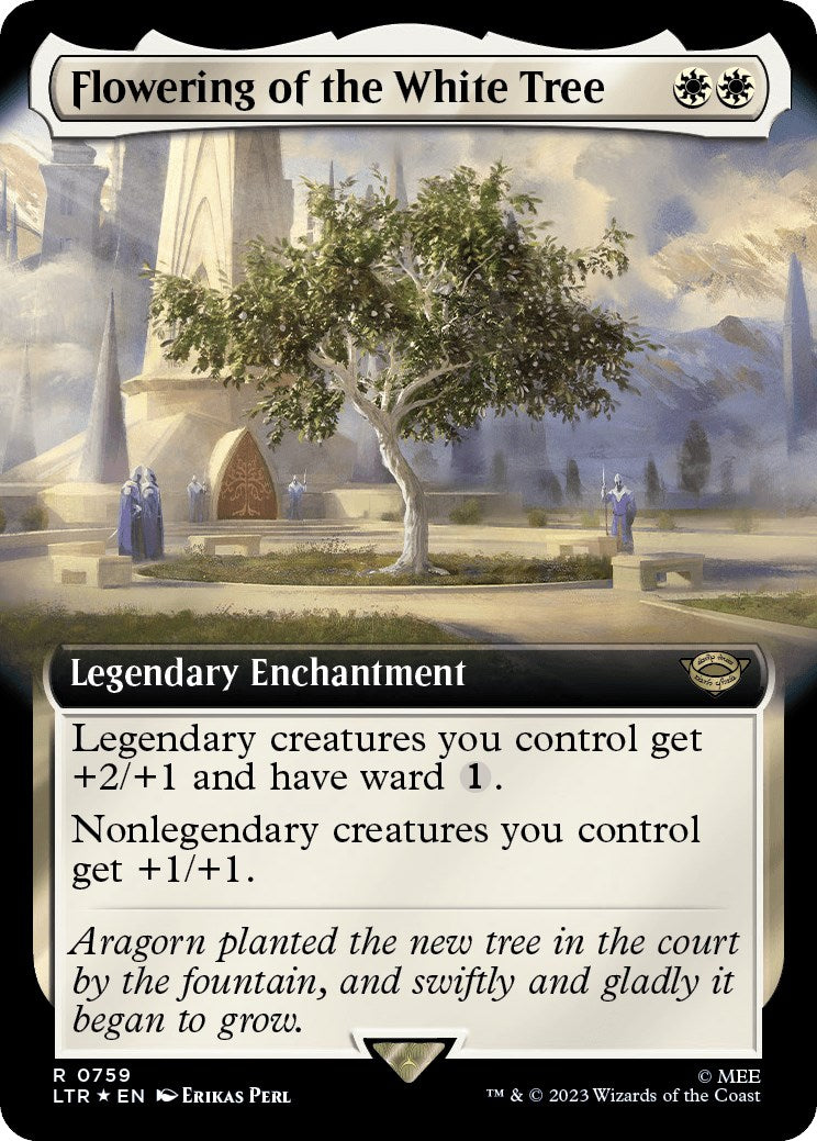 Flowering of the White Tree (Extended Art) (Surge Foil) | Local Legends
