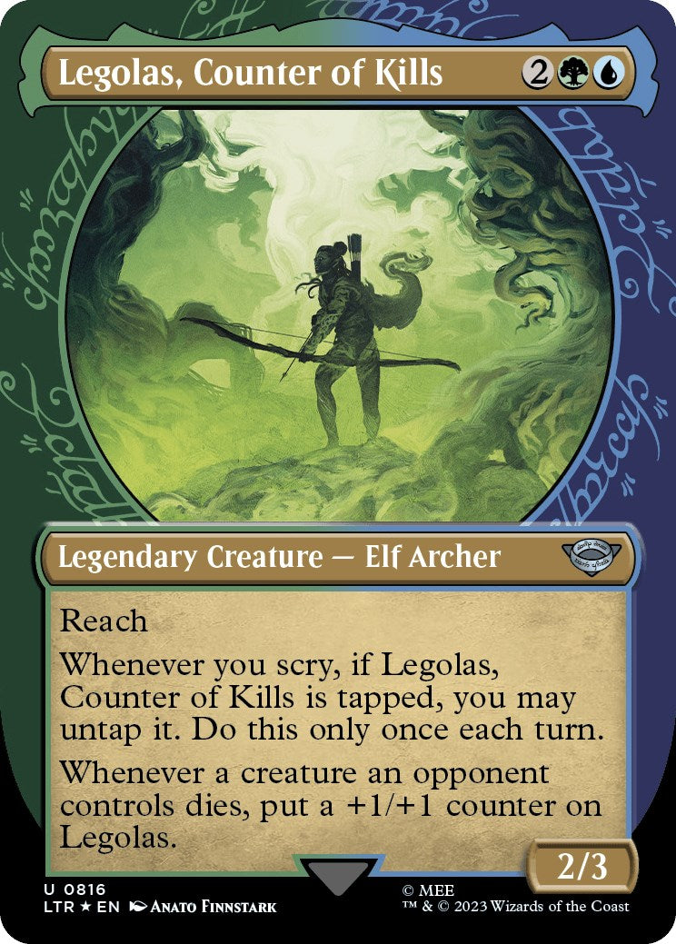 Legolas, Counter of Kills (Showcase) (Surge Foil) | Local Legends