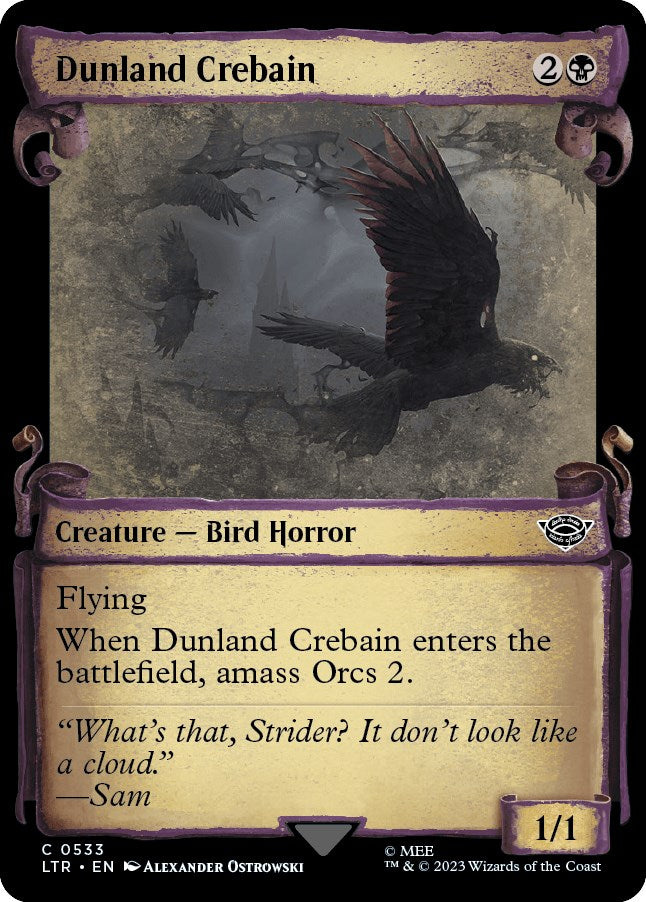 Dunland Crebain (Showcase Scrolls) | Local Legends