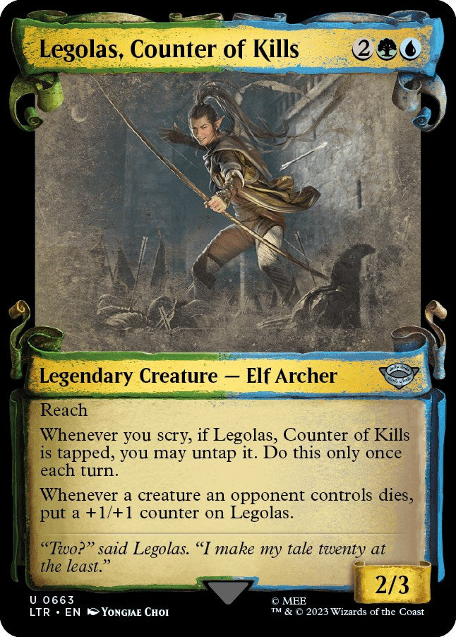 Legolas, Counter of Kills (Showcase Scrolls) | Local Legends
