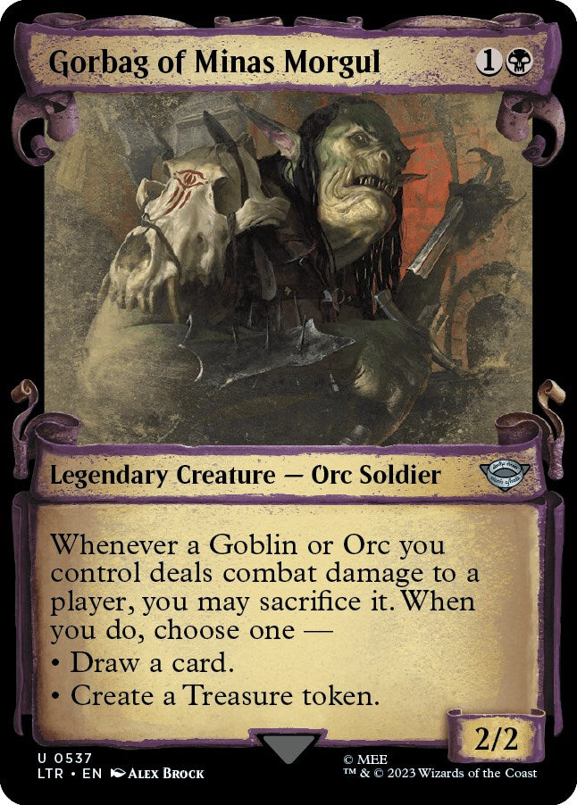 Gorbag of Minas Morgul (Showcase Scrolls) | Local Legends