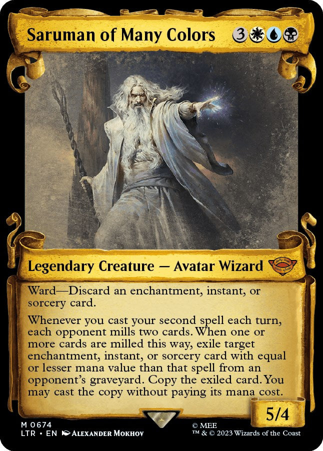 Saruman of Many Colors (Showcase Scrolls) | Local Legends