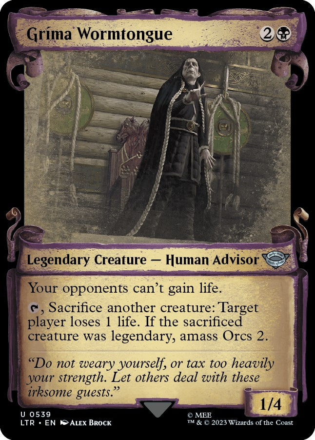 Grima Wormtongue (Showcase Scrolls) | Local Legends