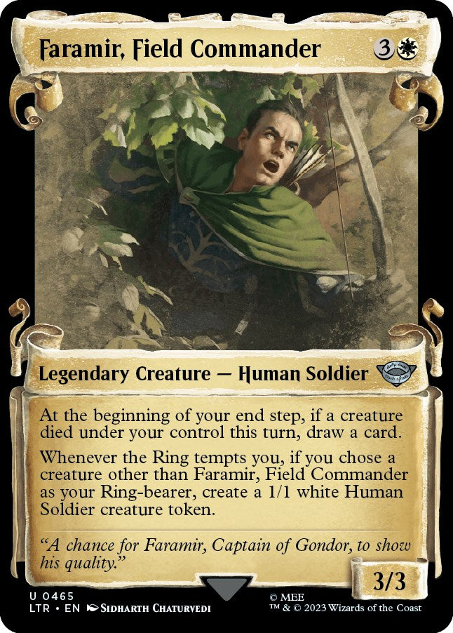 Faramir, Field Commander (Showcase Scrolls) | Local Legends