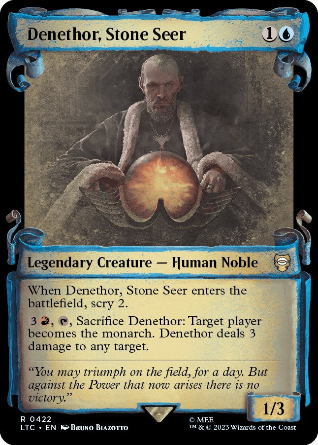 Denethor, Stone Seer (Showcase Scrolls) | Local Legends
