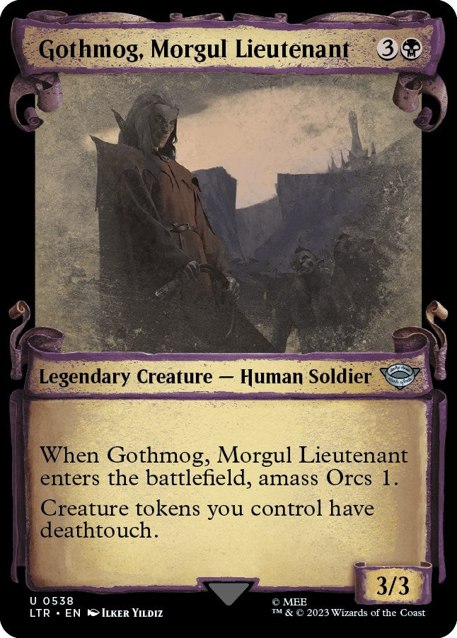 Gothmog, Morgul Lieutenant (Showcase Scrolls) | Local Legends