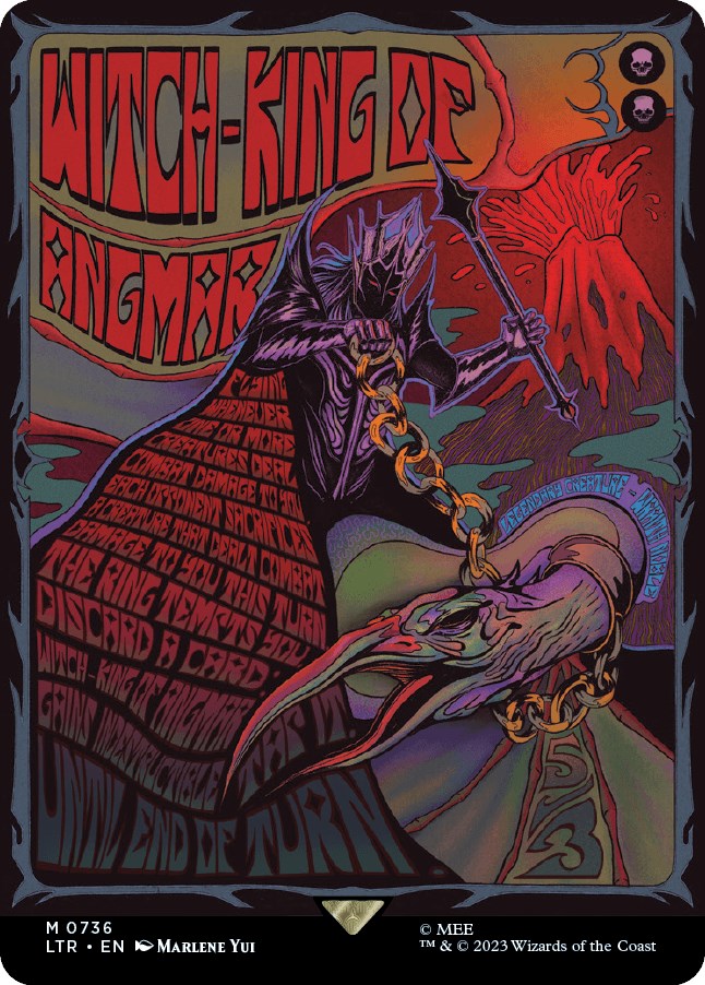Witch-king of Angmar (Borderless Poster) | Local Legends