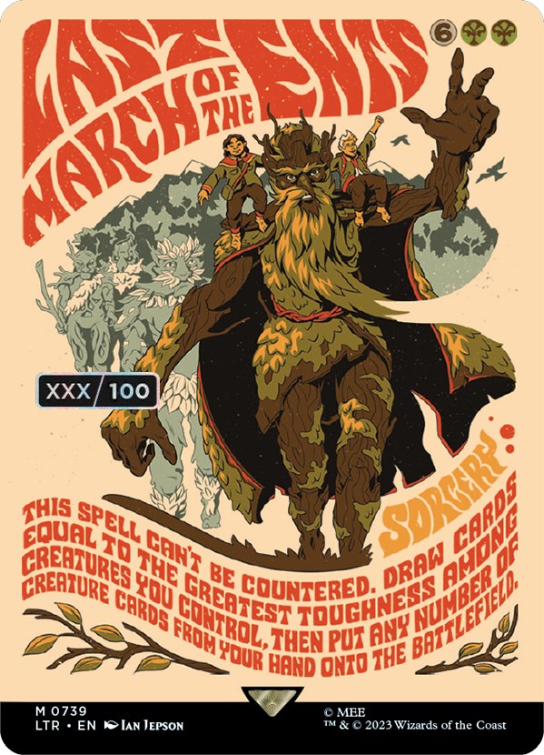 Last March of the Ents (Borderless Poster) (Serialized) [The Lord of the Rings: Tales of Middle-Earth] | Local Legends