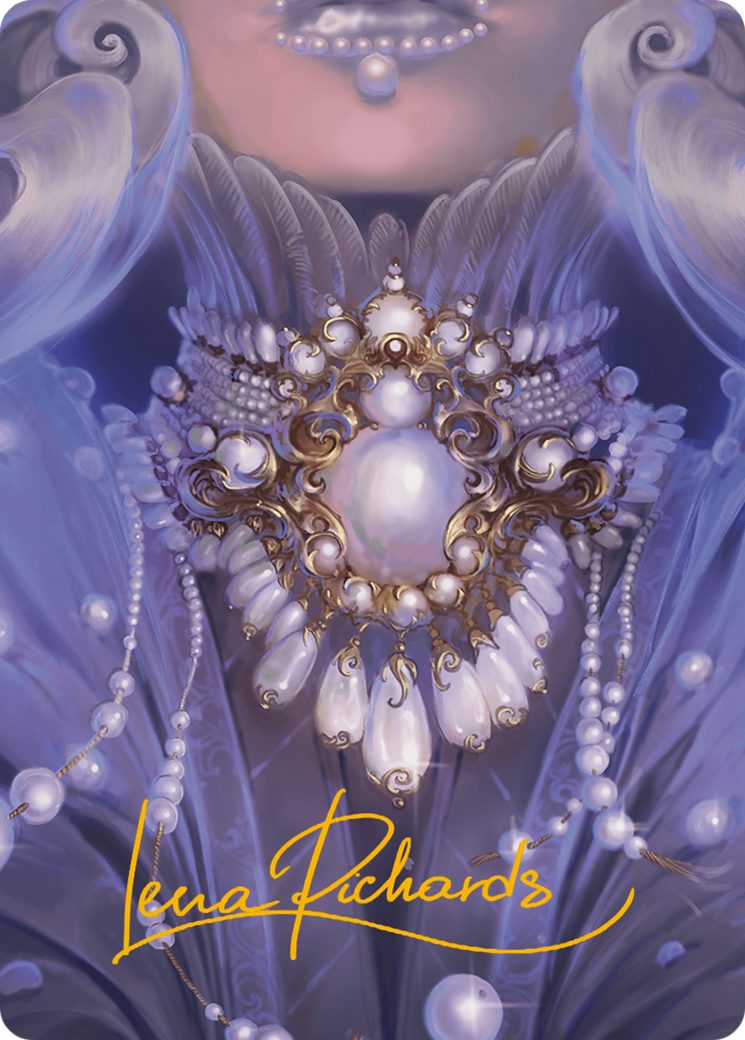 Pearl Medallion Art Card (Gold-Stamped Signature) [Modern Horizons 3 Art Series] | Local Legends