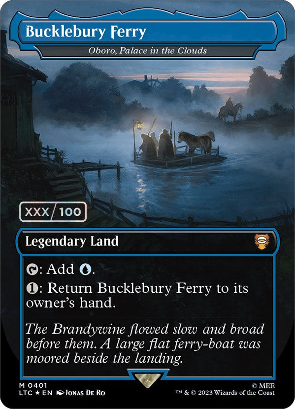 Bucklebury Ferry - Oboro, Palace in the Clouds (Serialized) [The Lord of the Rings: Tales of Middle-Earth Commander] | Golgari Games