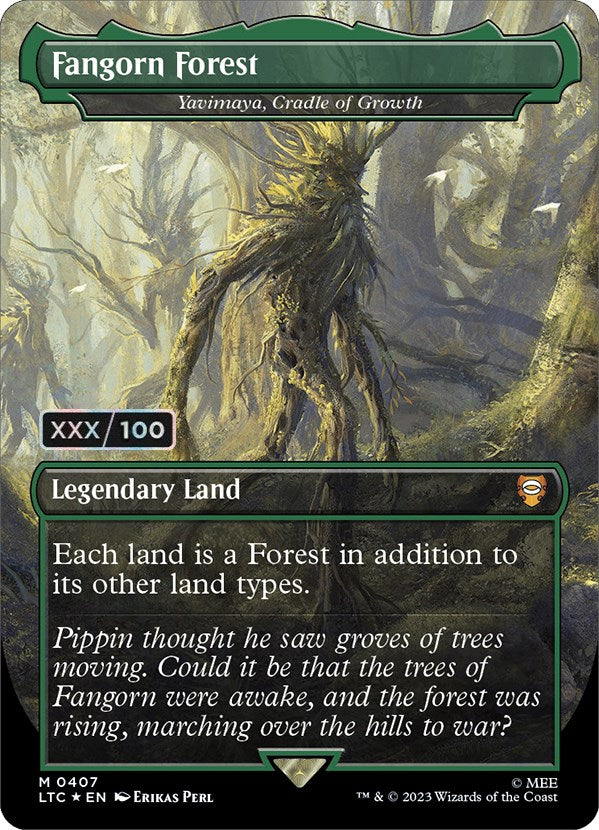 Fangorn Forest - Yavimaya, Cradle of Growth (Serialized) [The Lord of the Rings: Tales of Middle-Earth Commander] | Golgari Games