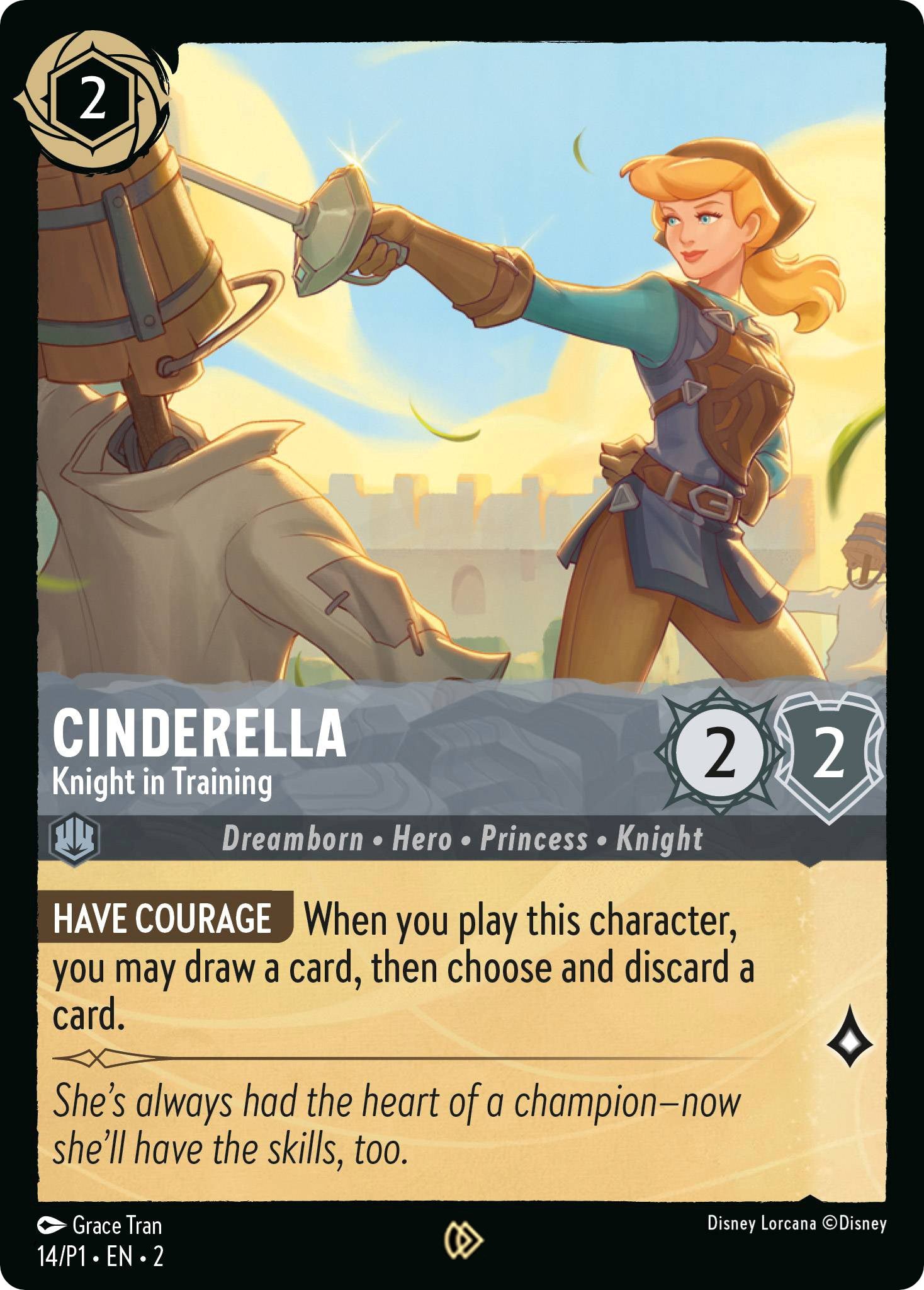 Cinderella - Knight in Training (14) [Promo Cards] | Local Legends