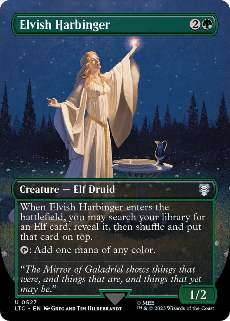 Elvish Harbinger (Borderless) | Local Legends