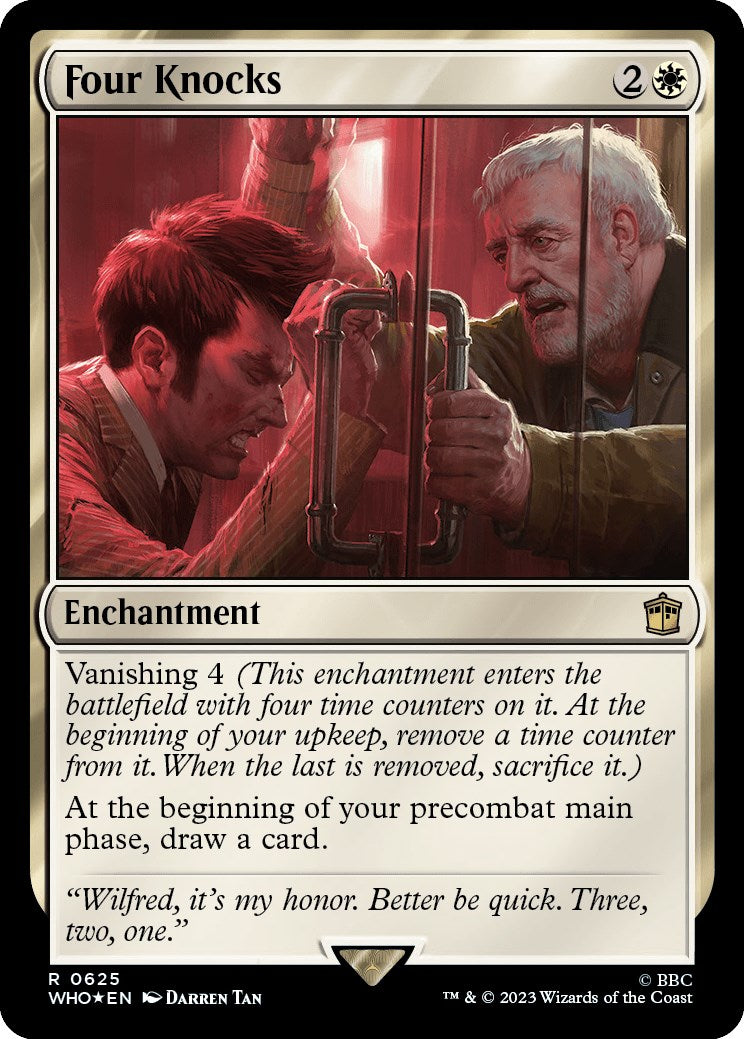 Four Knocks (Surge Foil) [Doctor Who] | Local Legends