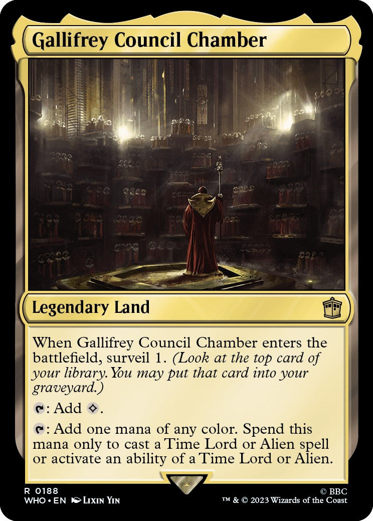 Gallifrey Council Chamber | Local Legends