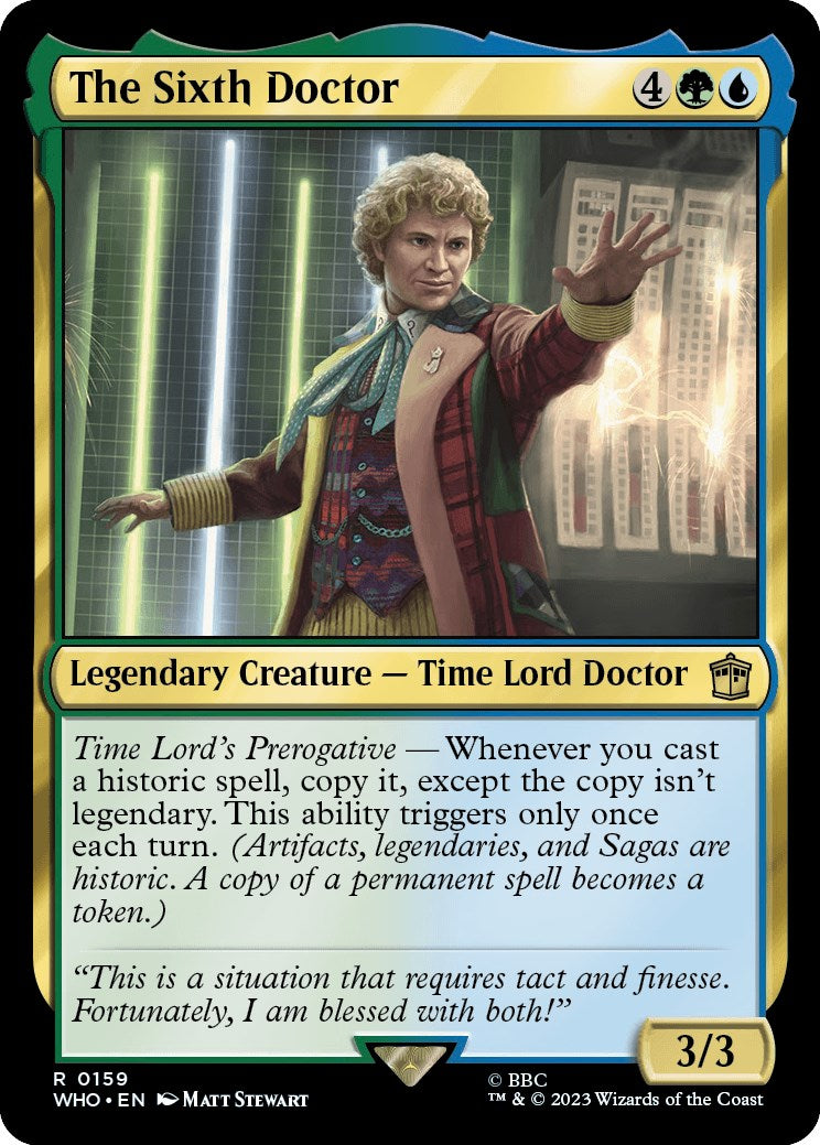 The Sixth Doctor | Local Legends