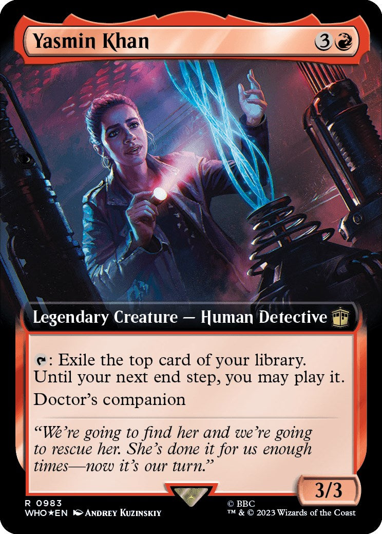 Yasmin Khan (Extended Art) (Surge Foil) [Doctor Who] | Local Legends