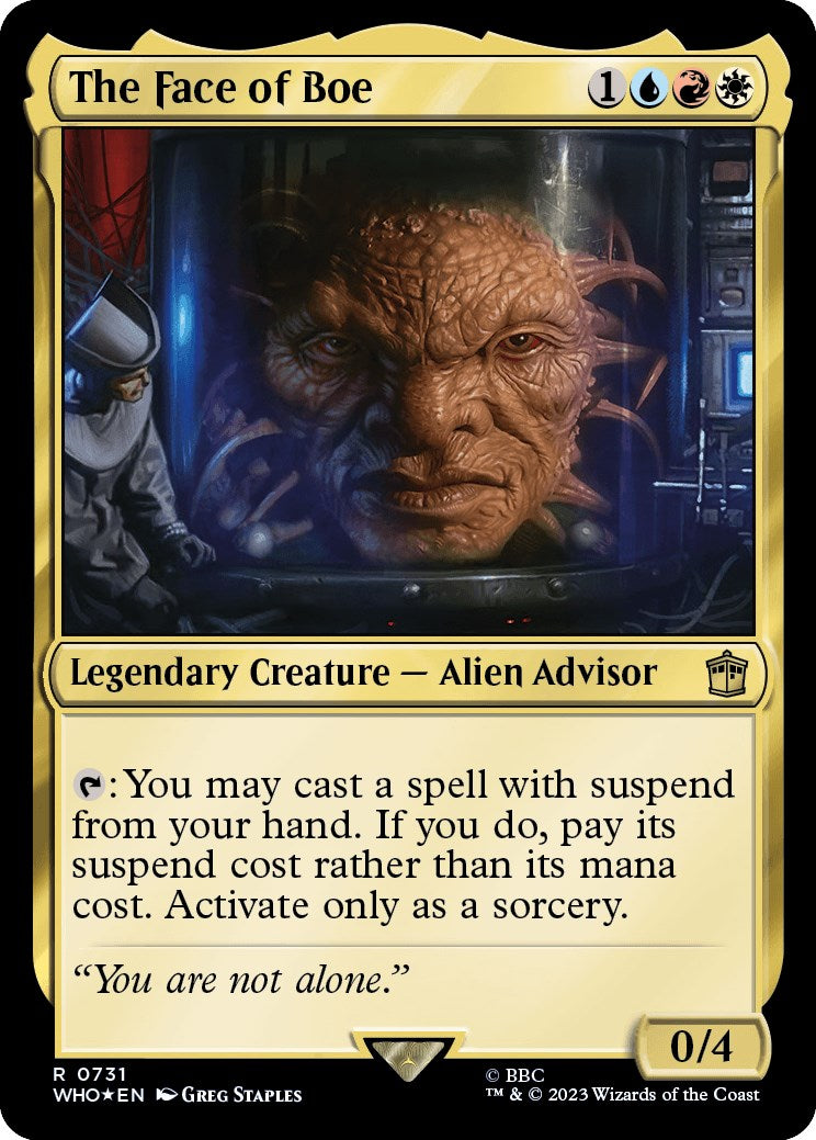 The Face of Boe (Surge Foil) [Doctor Who] | Local Legends
