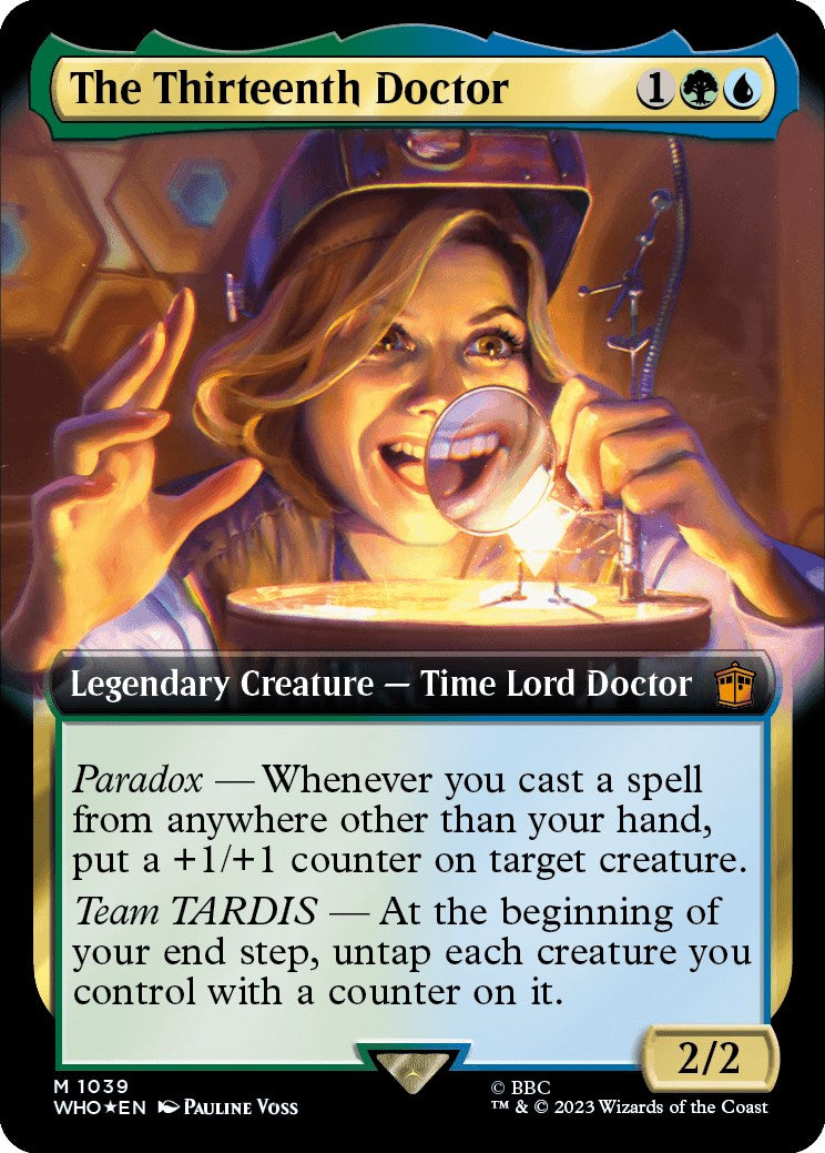 The Thirteenth Doctor (Extended Art) (Surge Foil) [Doctor Who] | Local Legends
