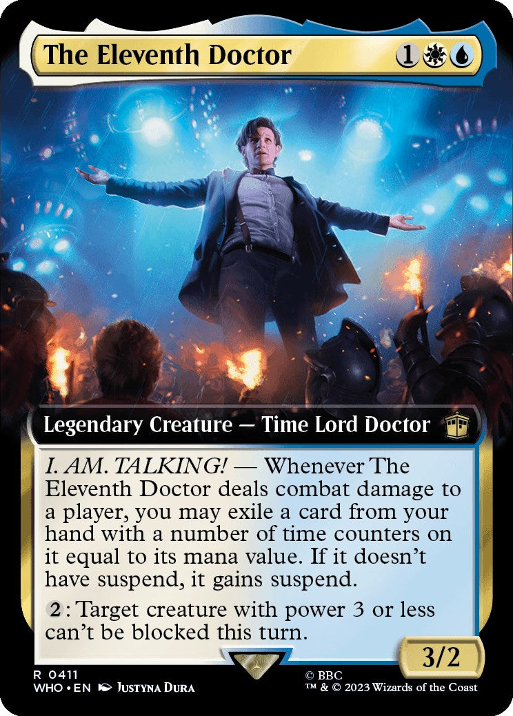 The Eleventh Doctor (Extended Art) [Doctor Who] | Golgari Games