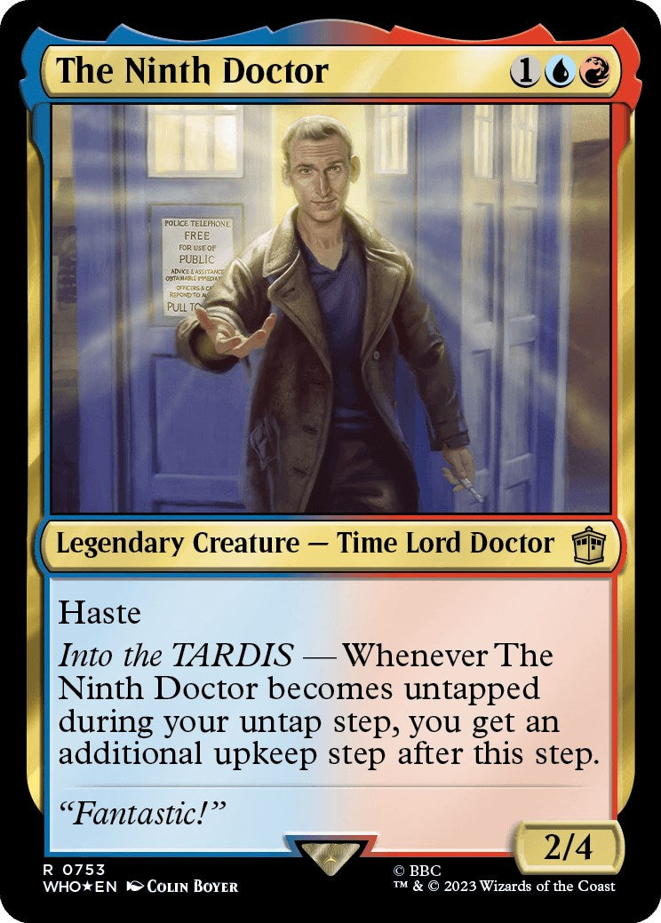 The Ninth Doctor (Surge Foil) [Doctor Who] | Golgari Games