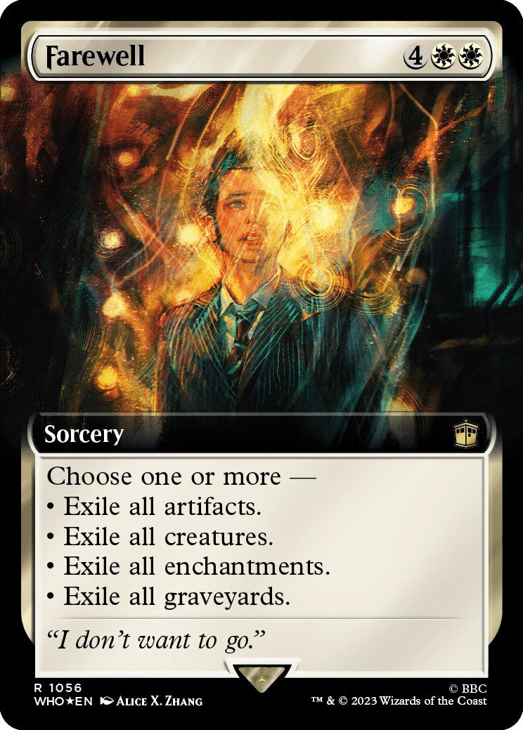 Farewell (Extended Art) (Surge Foil) [Doctor Who] | Local Legends